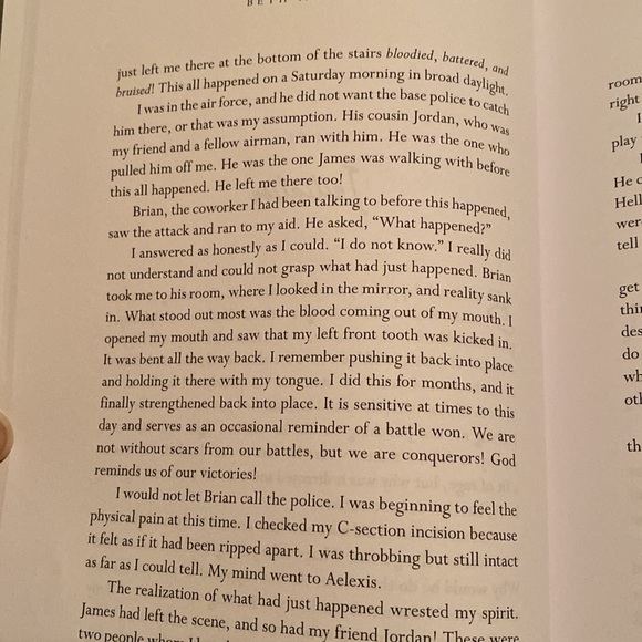 Autographed copy of a survivor story of Domestic Violence Survival! - Picture 4 of 4